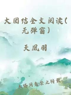 大团结全文阅读(无弹窗)