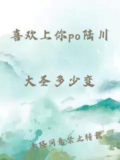 喜欢上你po陆川