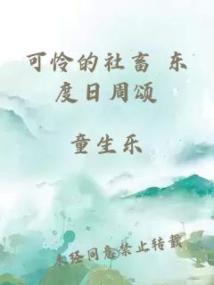 可怜的社畜 东度日周颂