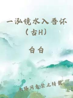 一泓镜水入吾怀（古H）